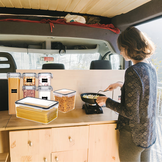 4/9 Stück luftdichte Lebensmittelbehälter