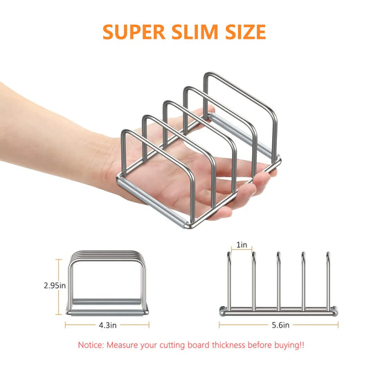 Küchenschrank-Organizer, Kochgeschirrhalter aus Stahl, geteilter Halter mit 5 Fächern für Pfannen, Backblech und Schneidebrett-Rack –