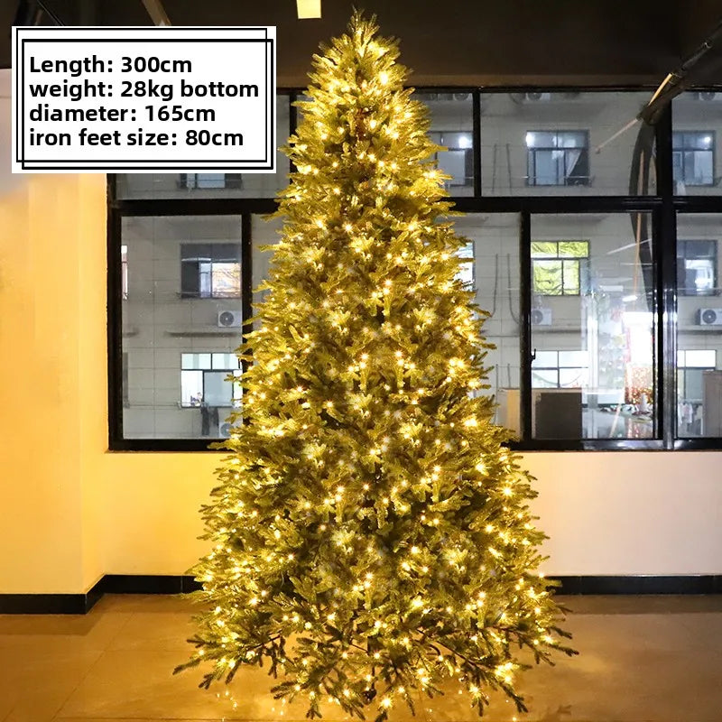 Weihnachtsbaum – Reinweiß verschlüsselte Simulation eines nackten Baumes – Großer High-End-Weihnachtsdekorationsartikel