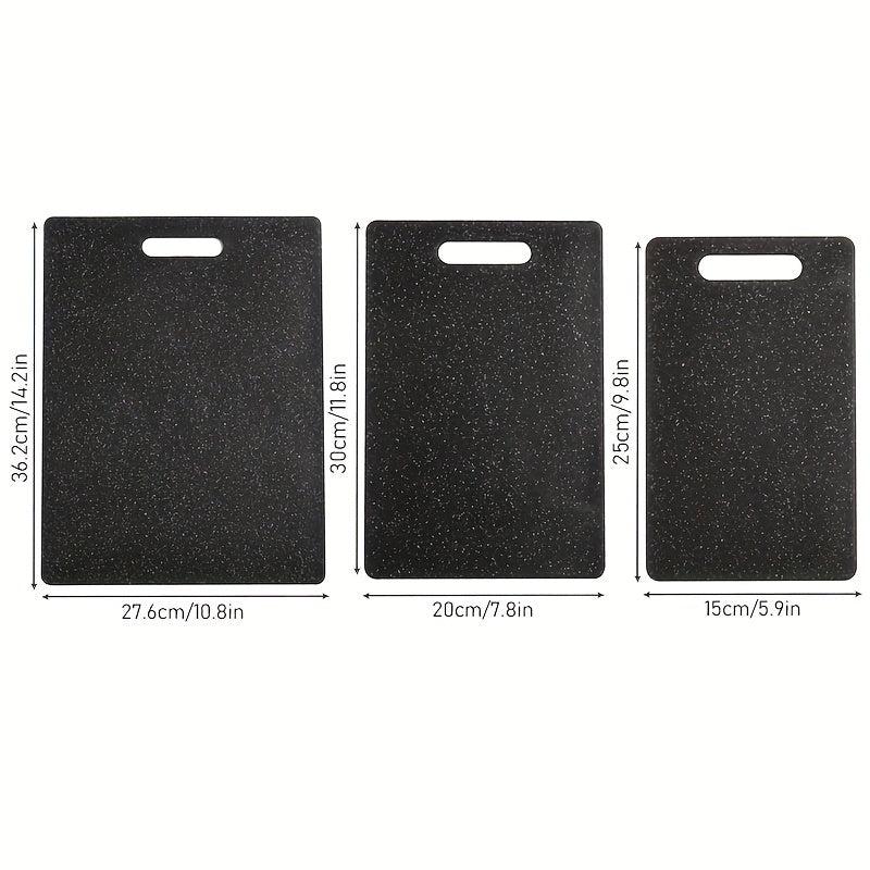 1/2/3-teiliges Schneidebrett für Zuhause, Schneidebrett mit Marmormuster