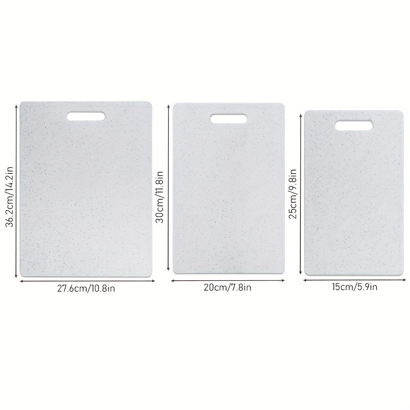 1/2/3-teiliges Schneidebrett für Zuhause, Schneidebrett mit Marmormuster