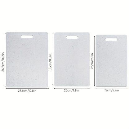 1/2/3-teiliges Schneidebrett für Zuhause, Schneidebrett mit Marmormuster