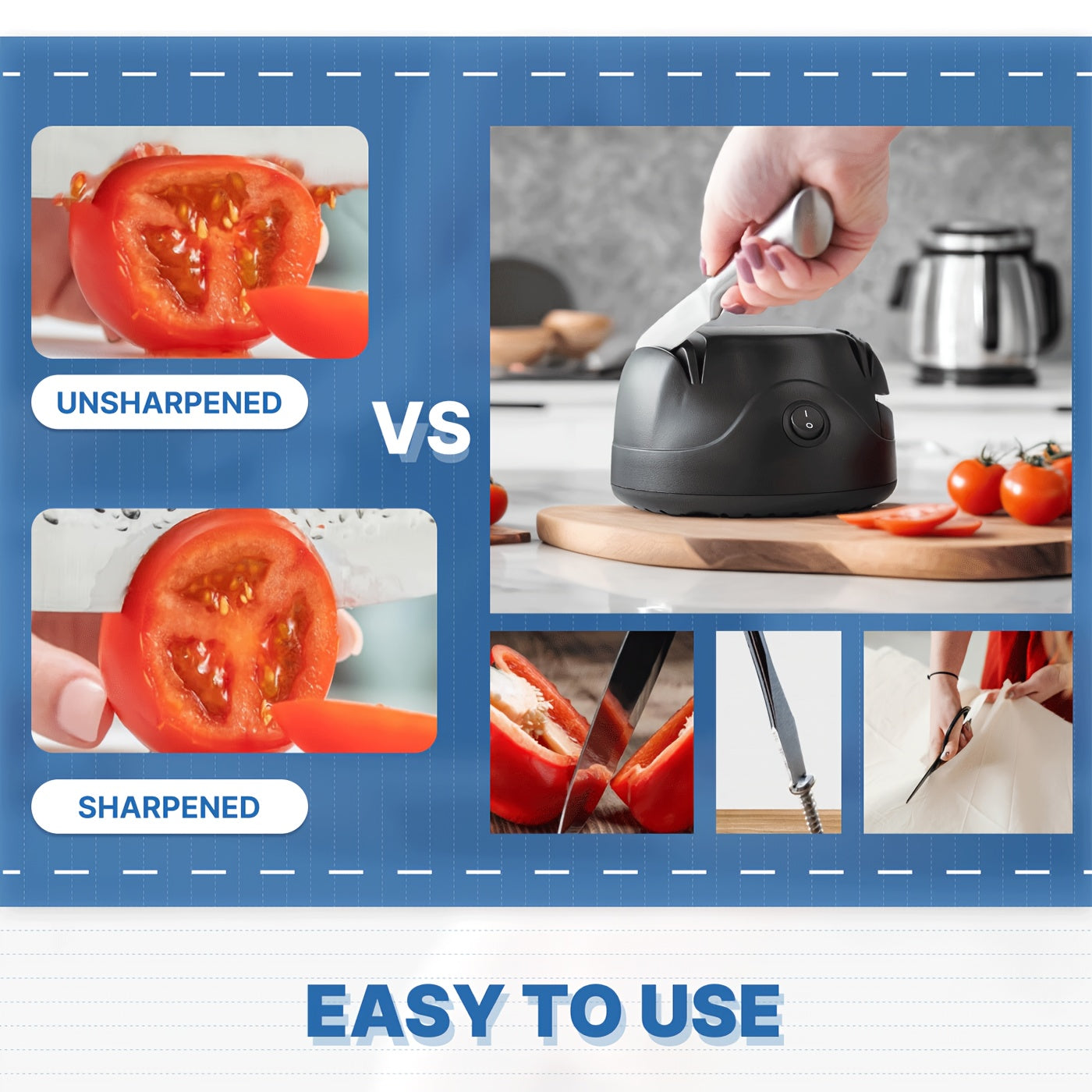 Professioneller elektrischer Messerschärfer