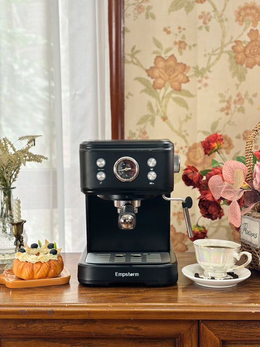 Empstorm 04E 3-in-1 Hochwertige halbautomatische Espressomaschine