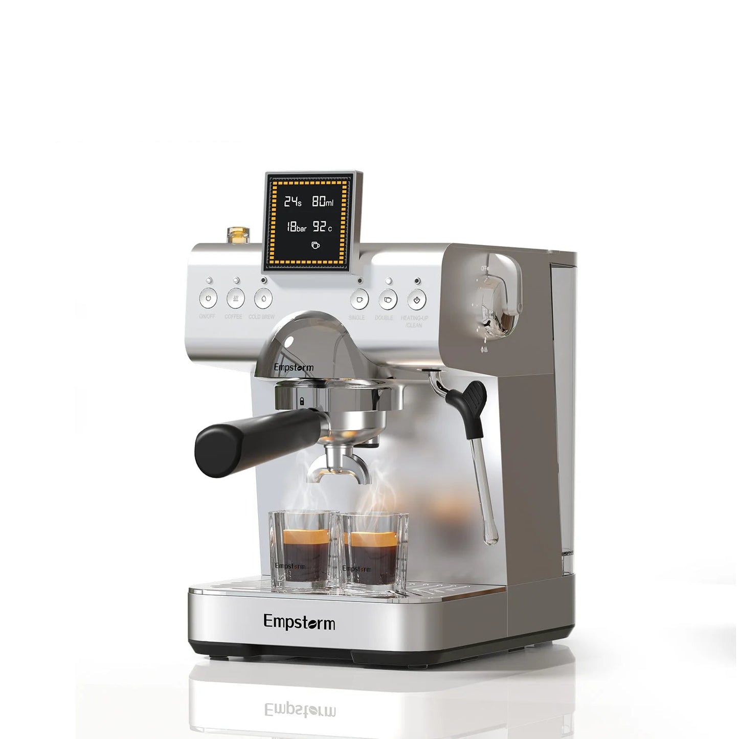 Für die CB1 20-Bar-Halbautomatische Kaffeemaschine: 3-in-1-Funktion