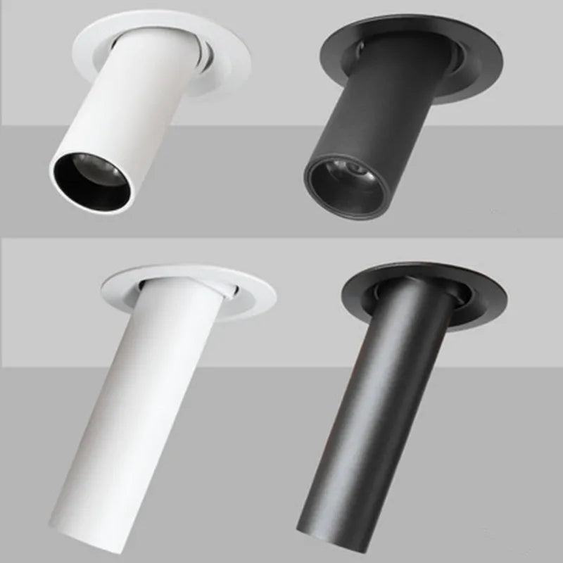 Rotating LED Tube Ceiling Spotlight