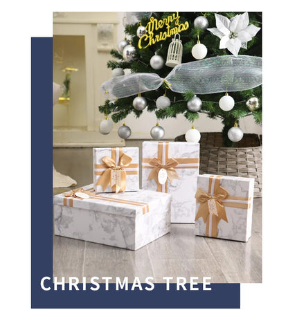 Weihnachtsbaum nach Hause, neue Verschlüsselung, leuchtende große Weihnachtsdekoration, luxuriöses DIY-Paket