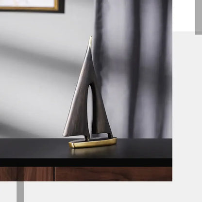 Segelboot-Dekoration für Zuhause