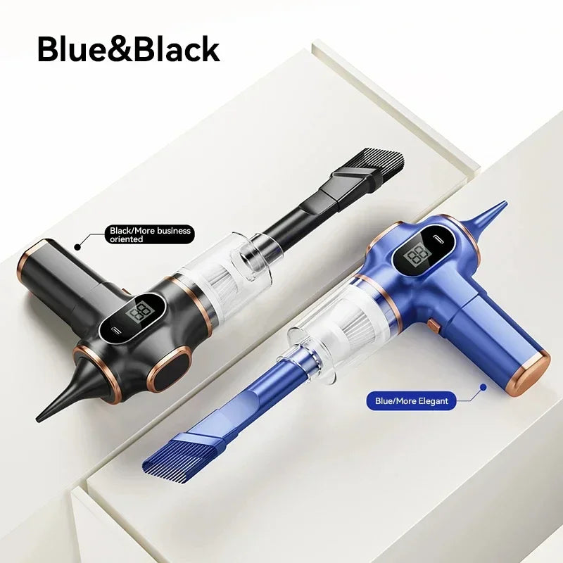 5-in-1-Auto-Staubsauger, tragbarer Roboter-Reiniger, trocken und nass, mit doppeltem Verwendungszweck, für die Fahrzeugmontage von Haushaltsgeräten