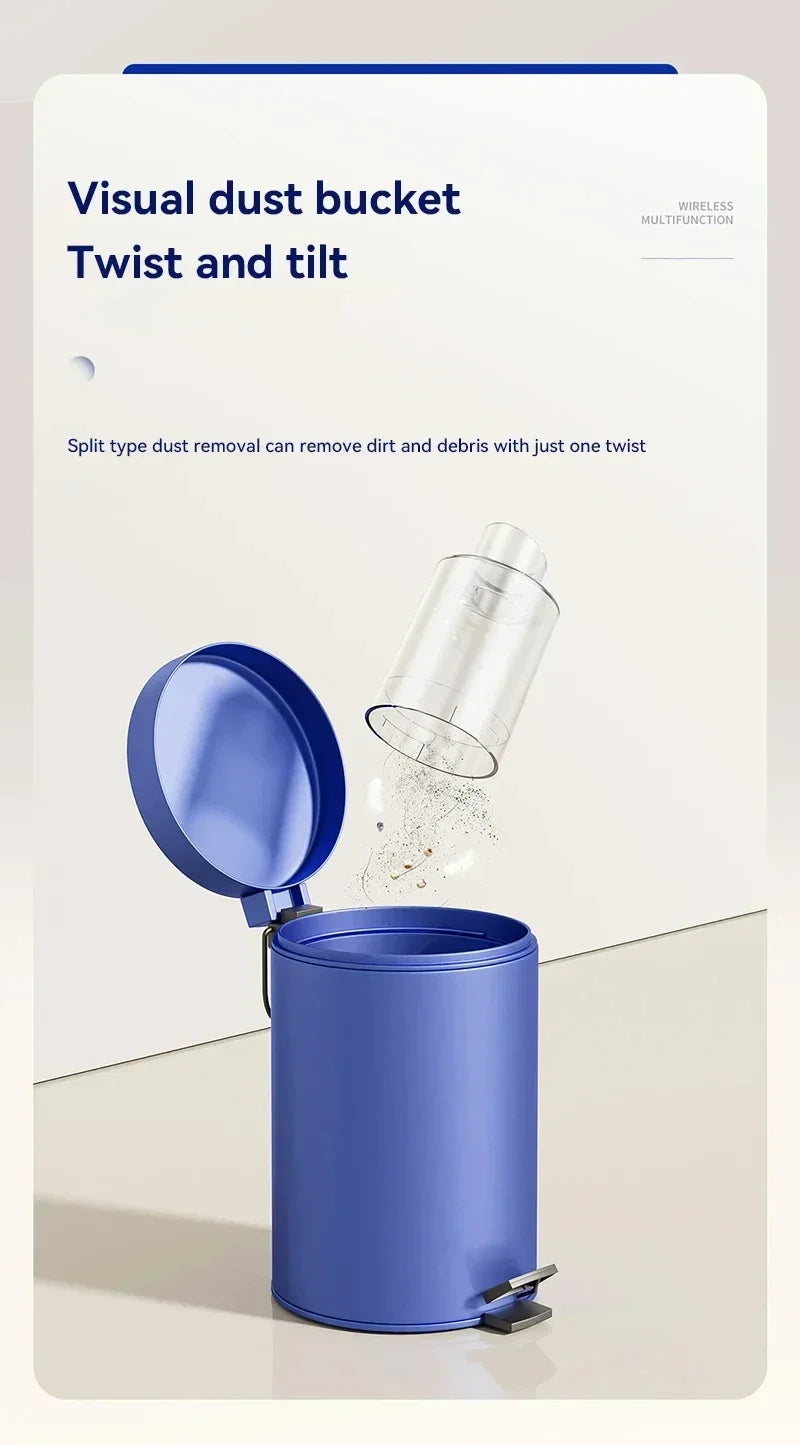 5-in-1-Auto-Staubsauger, tragbarer Roboter-Reiniger, trocken und nass, mit doppeltem Verwendungszweck, für die Fahrzeugmontage von Haushaltsgeräten