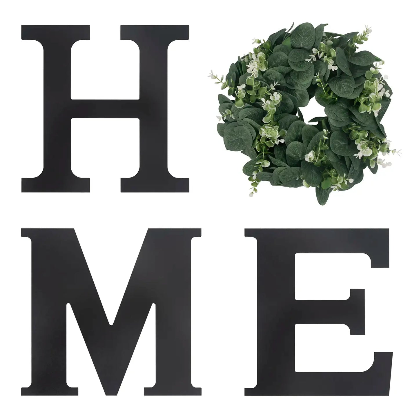 HOME Hausschild aus Holz