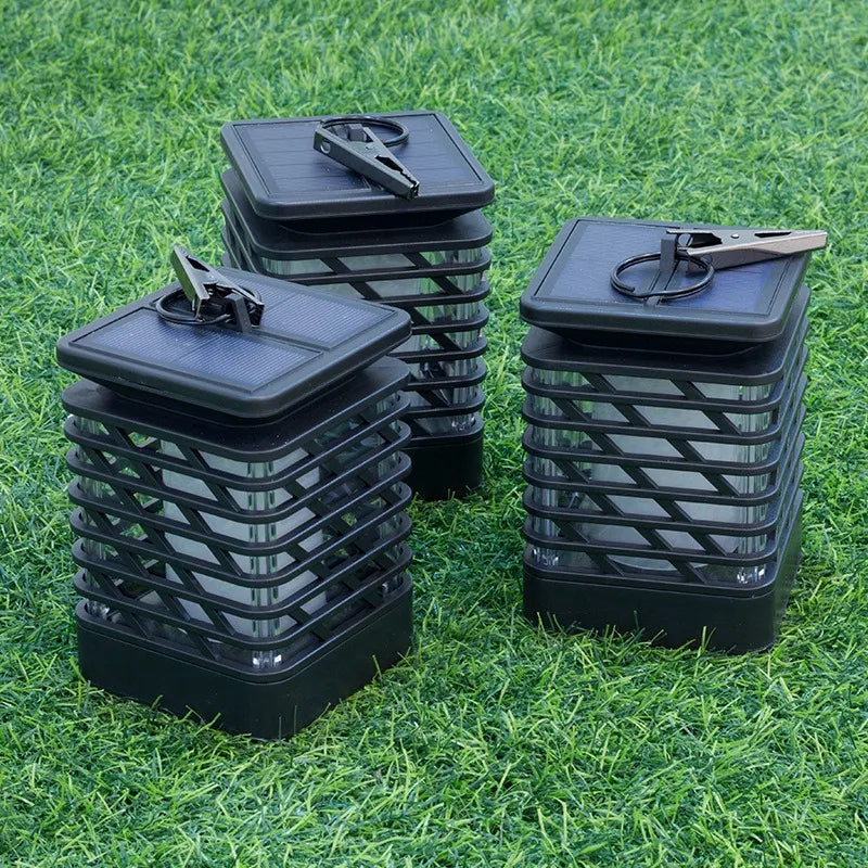 Solar-Flammenlampe mit 12 LEDs für Landschafts-Bodeneinsatz