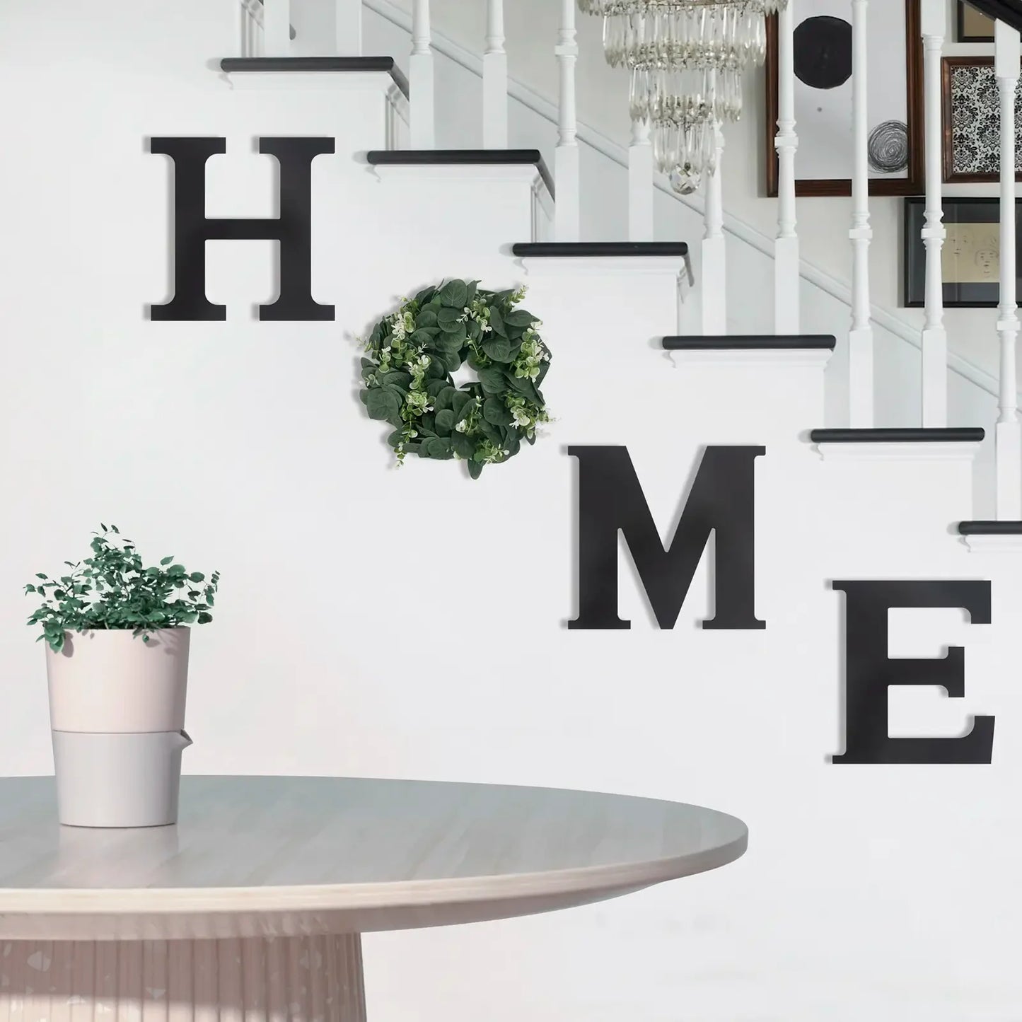 HOME Hausschild aus Holz