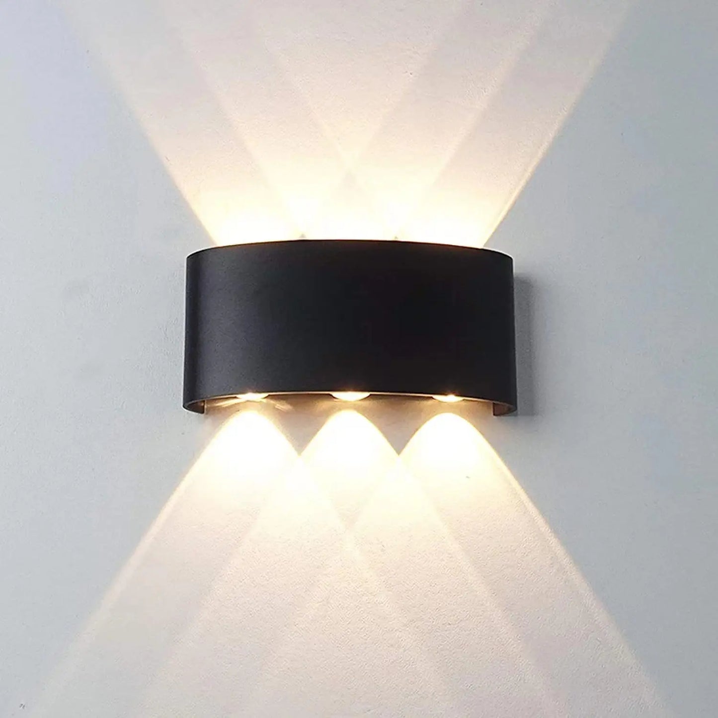 LED-Wandleuchten, moderne Innen- und Außenlampe