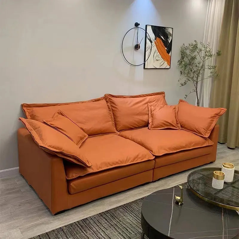 Leichte, luxuriöse, bequeme, moderne Sofagarnitur