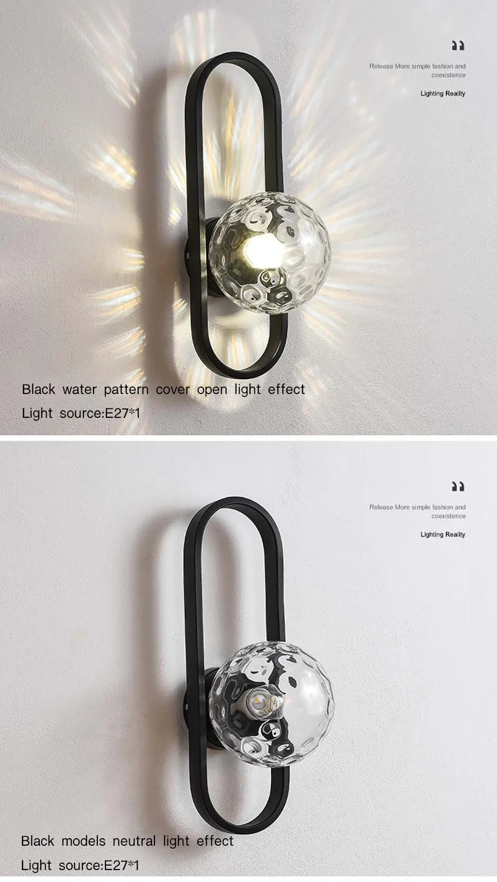 LED Wand leuchte für Luxus