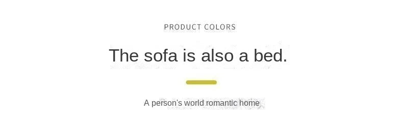 Klappbares Schlafsofa mit doppeltem Verwendungszweck