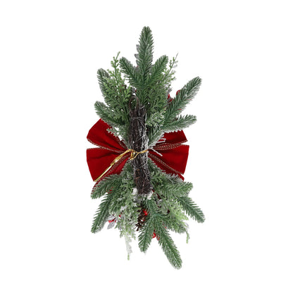 Weihnachten Treppe Dekoration Kranz DIY Indoor Outdoor Girlande Dekoration Mit LED Dekoration Prop Abend Party Dress Up Prop