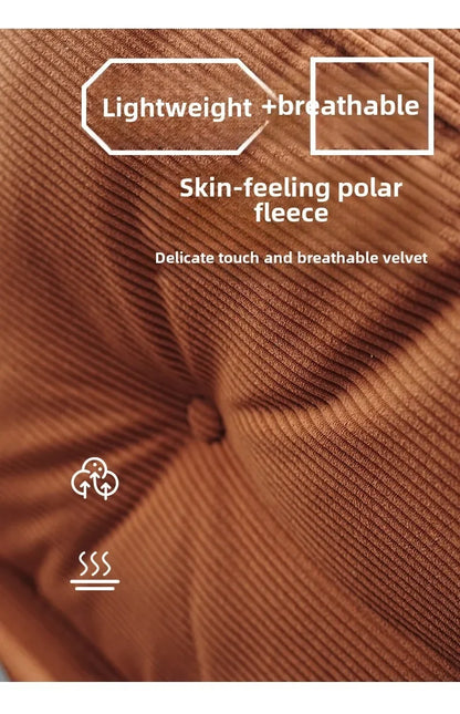 Faules Sofa, Wohnzimmer im cremigen Stil, faltbares Doppelzweck-Einzelsofa