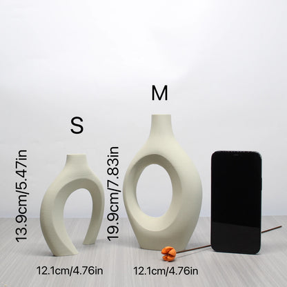 Ein Set Kunstvasen im Bohème-Stil, Vasen zur Heimdekoration