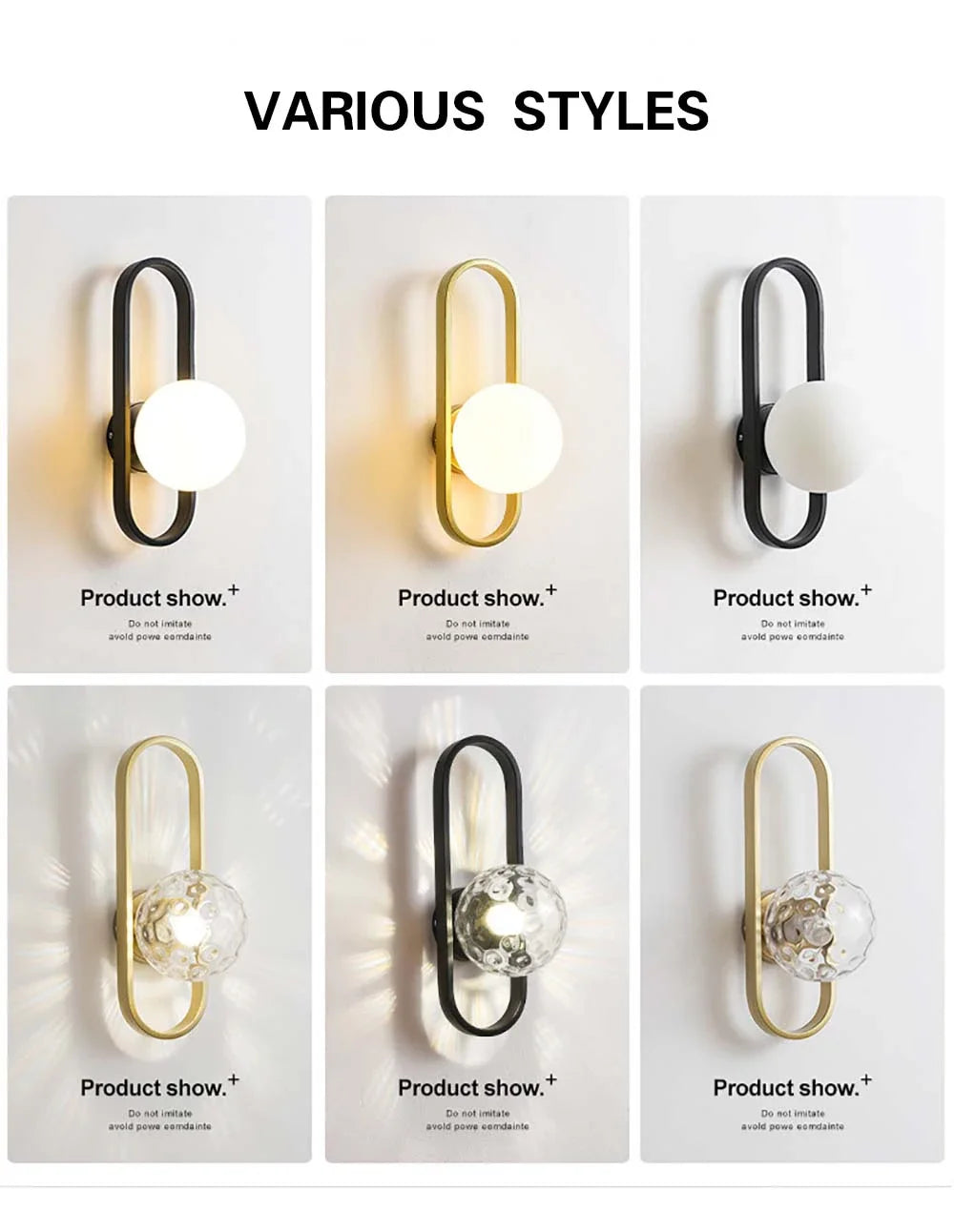 LED Wand leuchte für Luxus