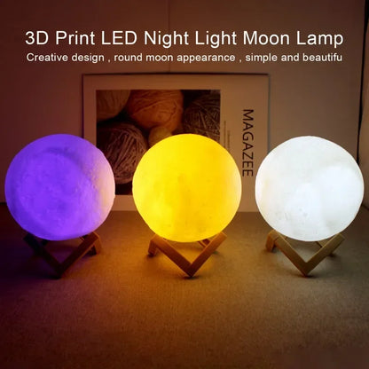 8cm Mond lampe LED Nachtlicht
