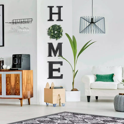 HOME Hausschild aus Holz