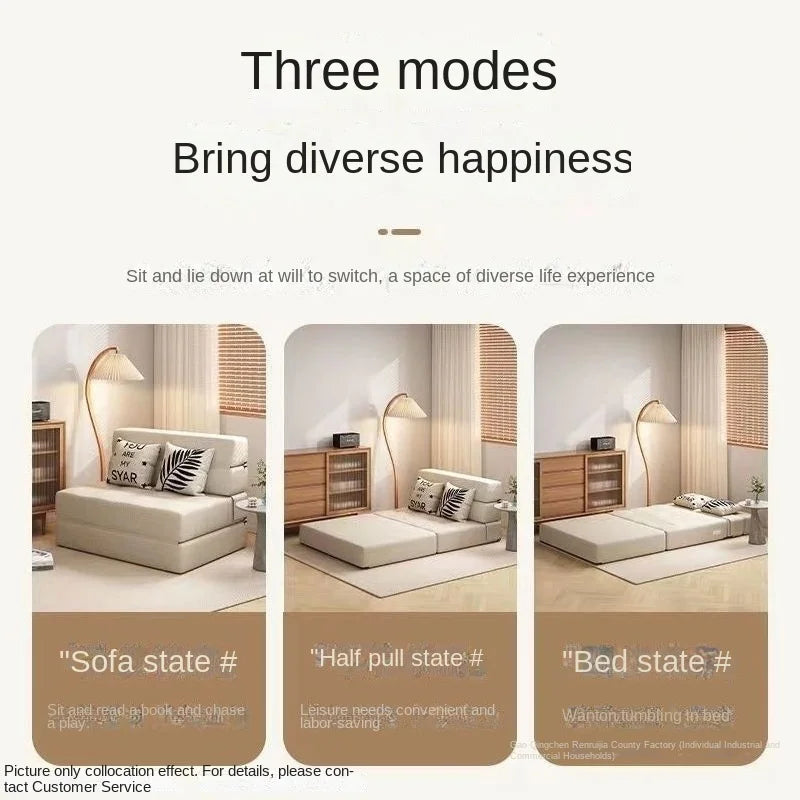 Klappbares Schlafsofa mit doppeltem Verwendungszweck