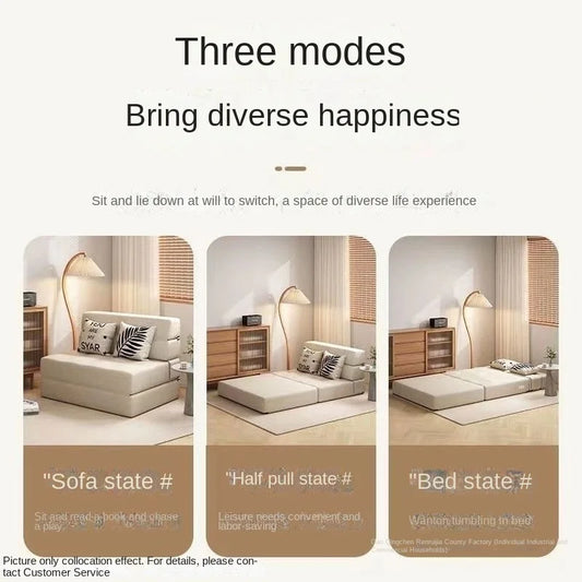 Klappbares Schlafsofa mit doppeltem Verwendungszweck