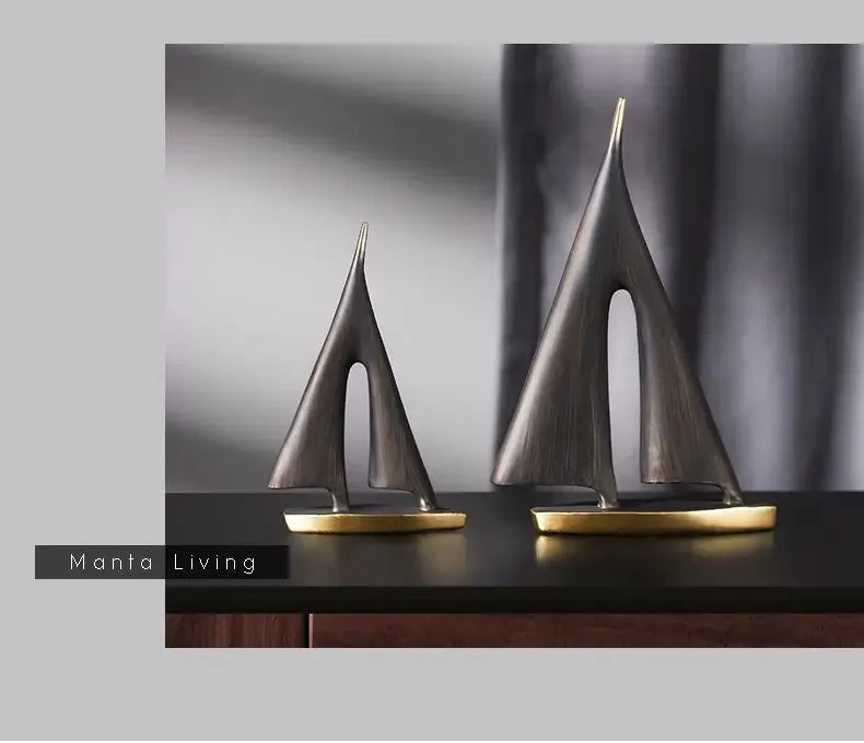 Segelboot-Dekoration für Zuhause