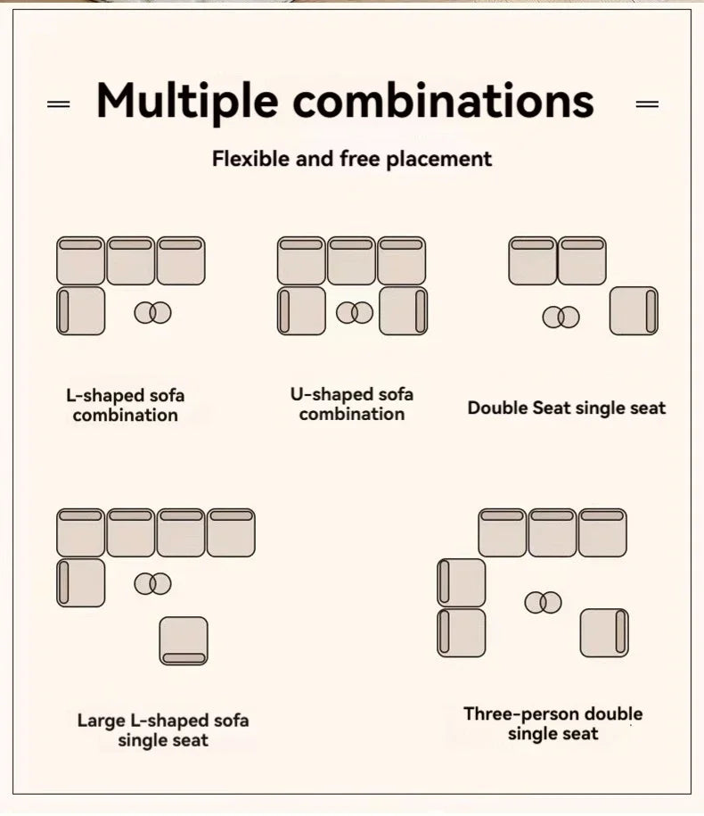 Stoff-Einzelsofa, Süßkartoffelschlafsofa