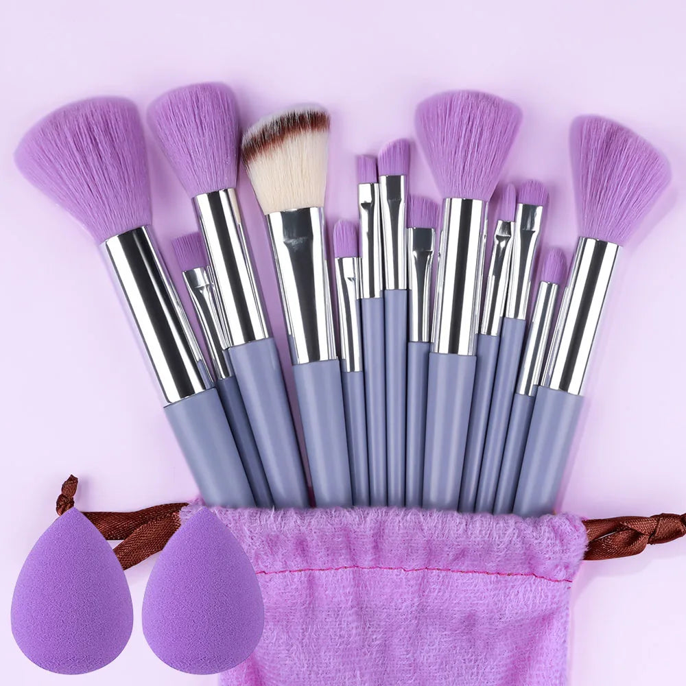 10/14Pcs Makeup Brushes Set