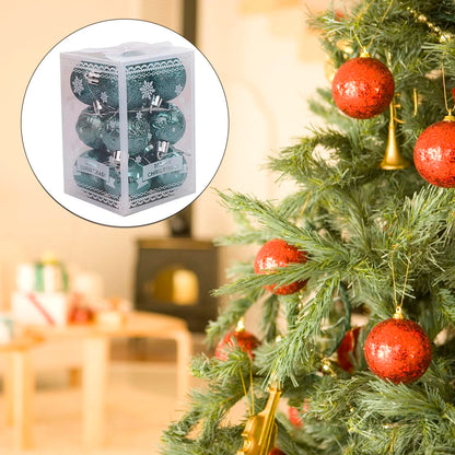 12pcs Weihnachts kugeln Weihnachts baums chmuck Ball Wohnkultur Weihnachten hängen Weihnachts feier Dekorationen Neujahrs geschenk