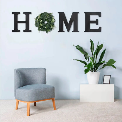 HOME Hausschild aus Holz