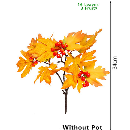 34 cm große Kunstpflanzen