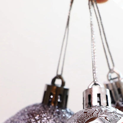 12pcs Weihnachts kugeln Weihnachts baums chmuck Ball Wohnkultur Weihnachten hängen Weihnachts feier Dekorationen Neujahrs geschenk