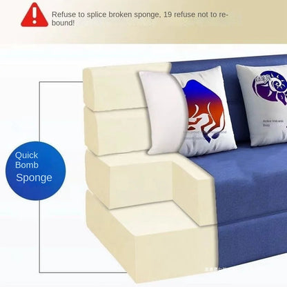 Klappbares Schlafsofa mit doppeltem Verwendungszweck