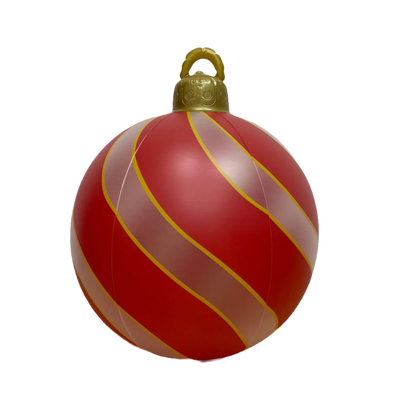 Weihnachten aufblasbare Bälle Outdoor YardOrnament Urlaub Party Dekoration Weihnachtsbaum hängen Indoor Outdoor Festival Dekor liefert