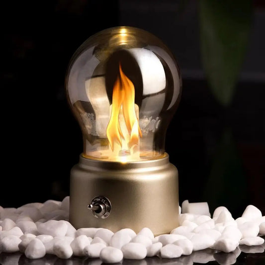 Glas-Lampenschirm, Nachtlicht, kabellose Bedienung