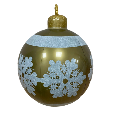 Weihnachten aufblasbare Bälle Outdoor YardOrnament Urlaub Party Dekoration Weihnachtsbaum hängen Indoor Outdoor Festival Dekor liefert