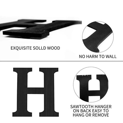 HOME Hausschild aus Holz