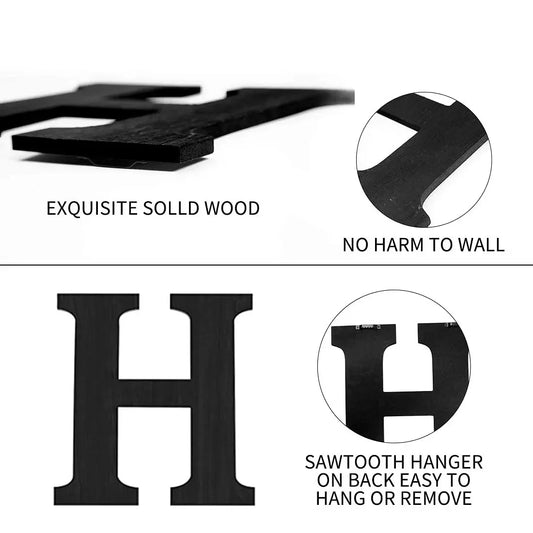 HOME Hausschild aus Holz