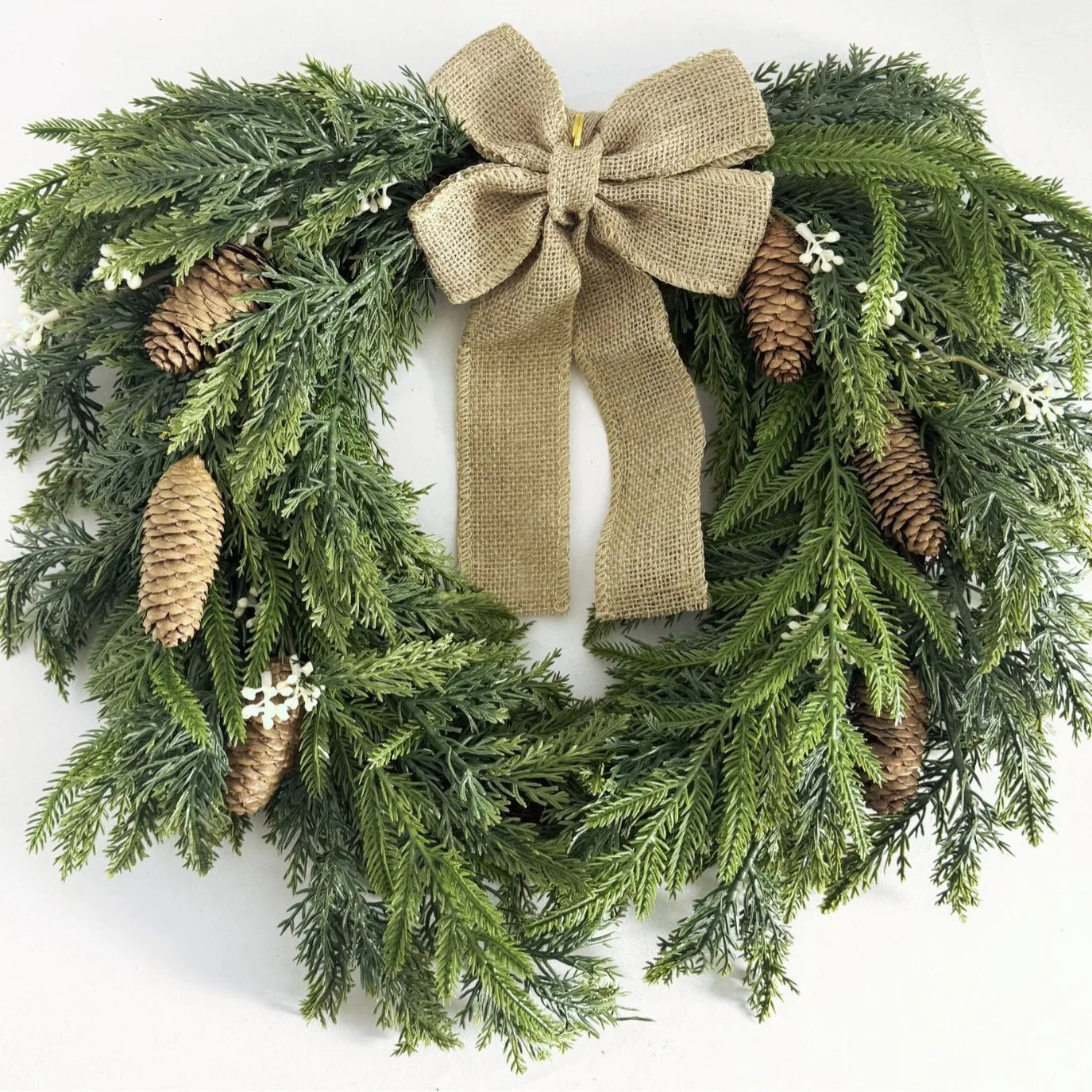 Weihnachtskranz, dekorativ, zum Aufhängen, Weihnachtsdekoration, Haustür, zum Aufhängen, Szenenarrangement, Treppe, umgedreht