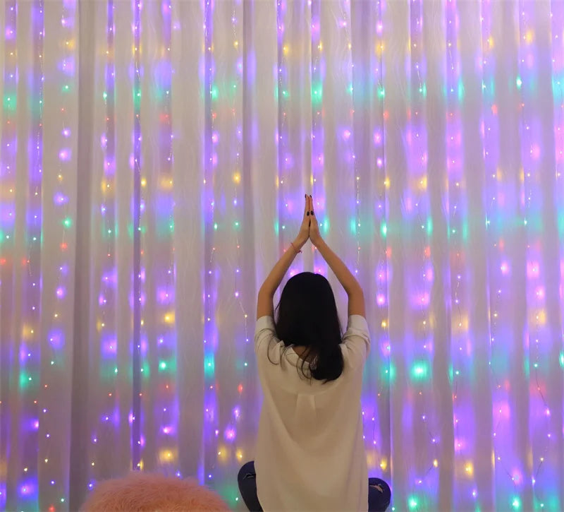 Weihnachtsbeleuchtung, LED-Feen-Lichterkette,