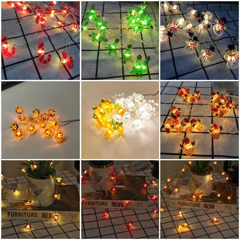 Weihnachtsdekoration Lichterkette