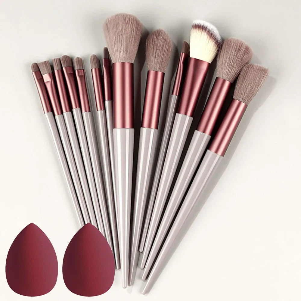 10/14Pcs Makeup Brushes Set