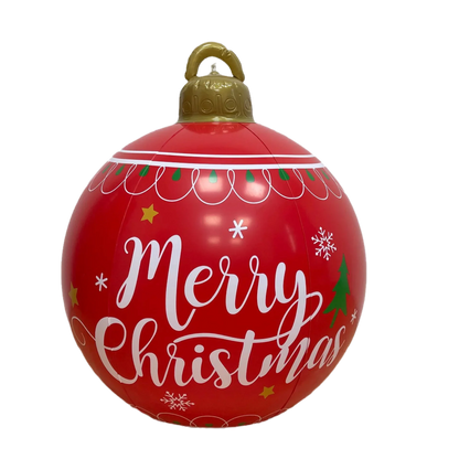 Weihnachten aufblasbare Bälle Outdoor YardOrnament Urlaub Party Dekoration Weihnachtsbaum hängen Indoor Outdoor Festival Dekor liefert