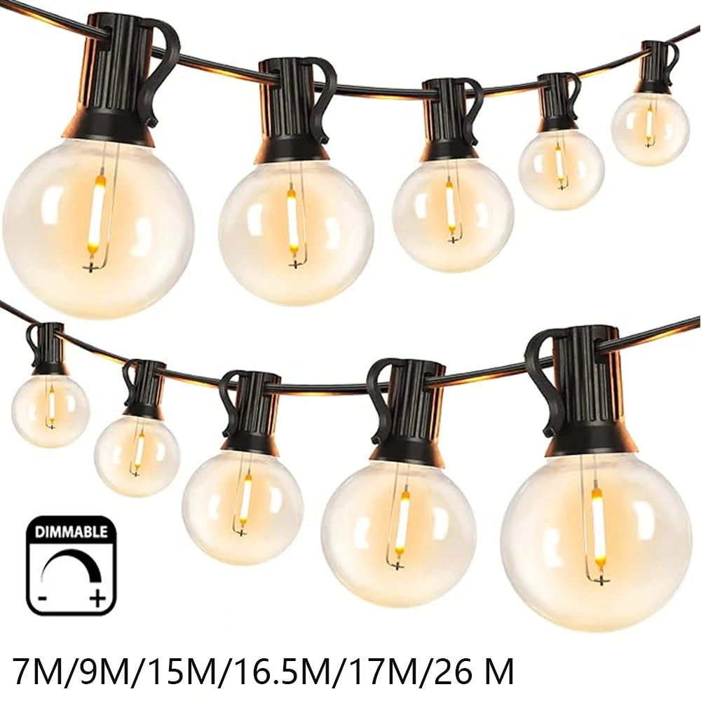 G40 LED Globe String Lights