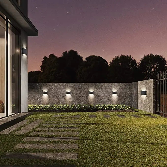 LED-Wandleuchten, moderne Innen- und Außenlampe