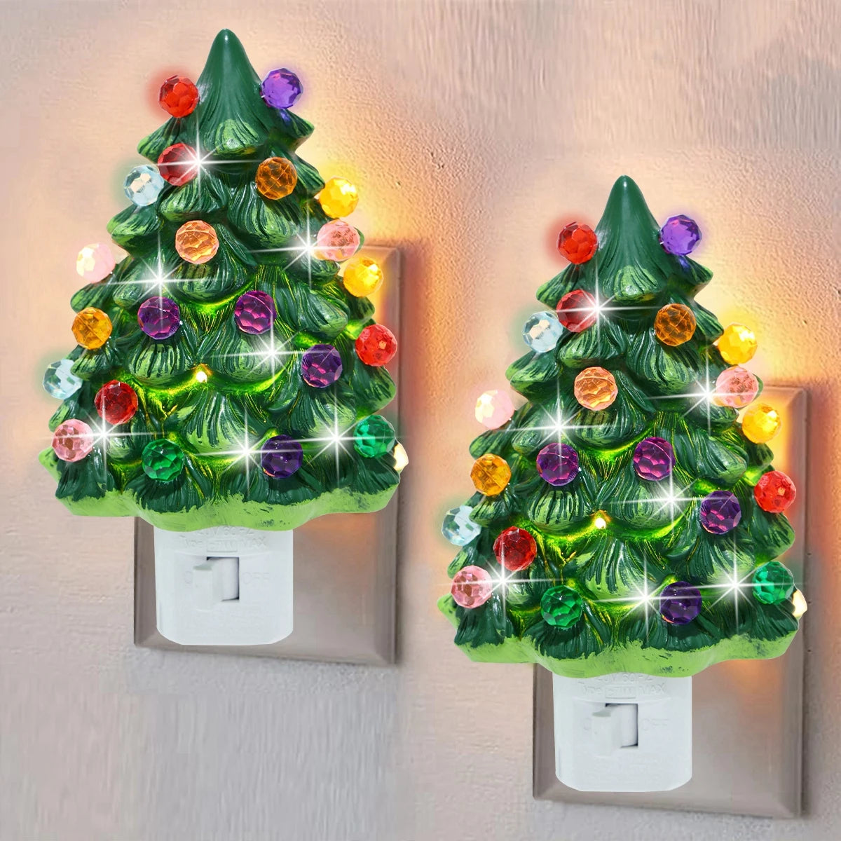 Weihnachtsnachtlicht, Frohe Weihnachten, Dekoration für Zuhause, 2025, Weihnachtsnachtlicht, Weihnachtsschmuck, Navidad, Natal, Neujahrsgeschenke 2026